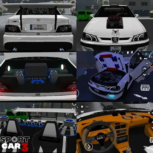 ماشین اسپرت 3 Sport Car - اسکرین‌شات 1