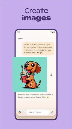 کوپایلت​​ Microsoft Copilot - اسکرین‌شات 3