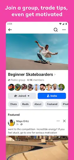 فیسبوک Facebook - اسکرین‌شات 4