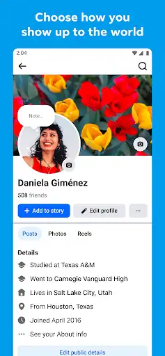 فیسبوک Facebook - اسکرین‌شات 5