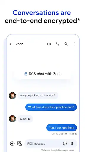 Google Messages - اسکرین‌شات 2