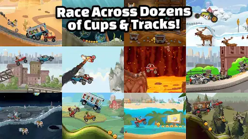 صعود تپه Hill Climb Racing 2 - اسکرین‌شات 11
