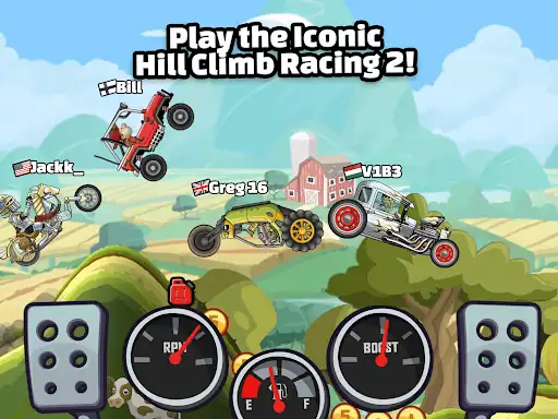 صعود تپه Hill Climb Racing 2 - اسکرین‌شات 15