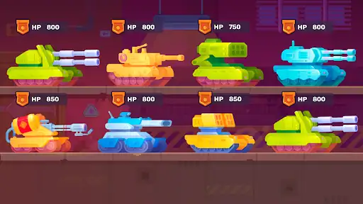 نبرد تانک ها Tank Stars - اسکرین‌شات 1
