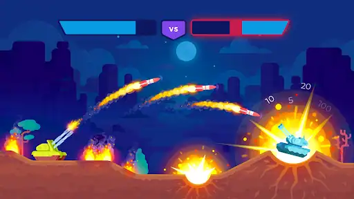 نبرد تانک ها Tank Stars - اسکرین‌شات 10