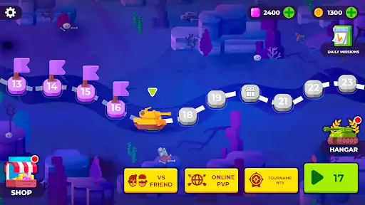 نبرد تانک ها Tank Stars - اسکرین‌شات 3