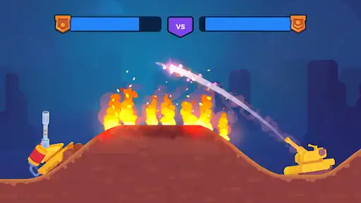 نبرد تانک ها Tank Stars - اسکرین‌شات 7