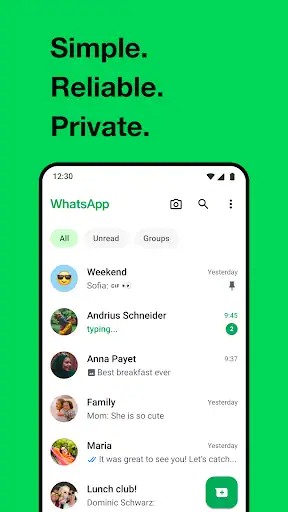 واتساپ WhatsApp Messenger - اسکرین‌شات 1