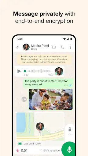 واتساپ WhatsApp Messenger - اسکرین‌شات 2