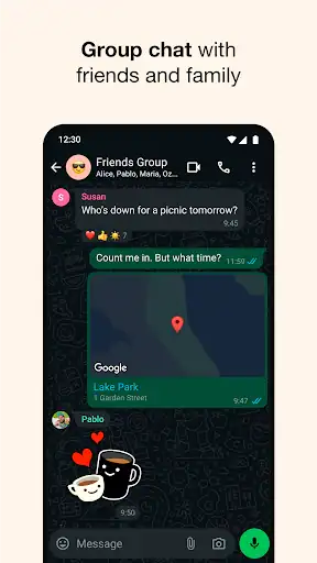 واتساپ WhatsApp Messenger - اسکرین‌شات 4