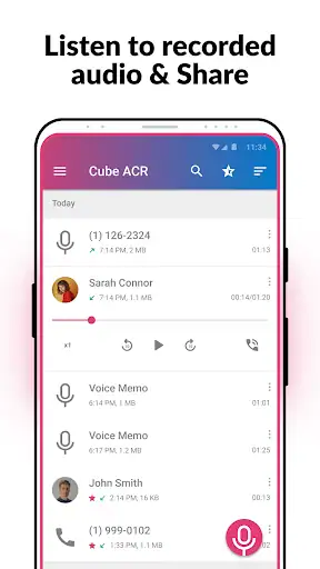 ضبط تماس Call Recorder - اسکرین‌شات 5