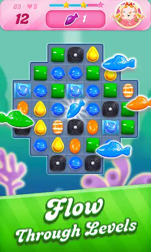 کندی کراش ساگا Candy Crush Saga - اسکرین‌شات 4