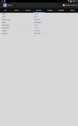 سی پی یو زد CPU-Z - اسکرین‌شات 17