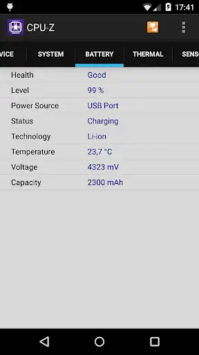 سی پی یو زد CPU-Z - اسکرین‌شات 4