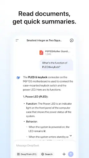 دیپ سیک DeepSeek - اسکرین‌شات 5