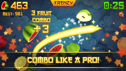 فروت نینجا Fruit Ninja - اسکرین‌شات 2