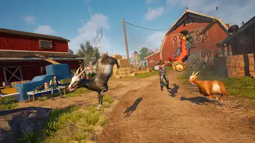شبیه‌ساز بز Goat Simulator 3 - اسکرین‌شات 1