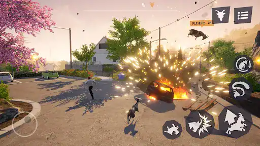 شبیه‌ساز بز Goat Simulator 3 - اسکرین‌شات 12