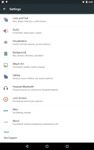 پاور ای ام پی Poweramp - اسکرین‌شات 14