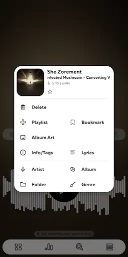 پاور ای ام پی Poweramp - اسکرین‌شات 2
