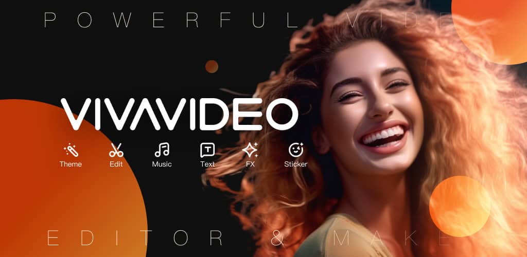 دانلود ویوا ویدیو حرفه ای جدید برای اندروید+لینک مستقیم VivaVideo 1 vivavideo video cut editor banner