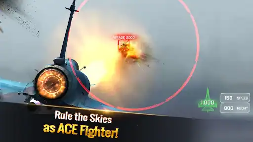 جنگنده تکخال Ace Fighter - اسکرین‌شات 6