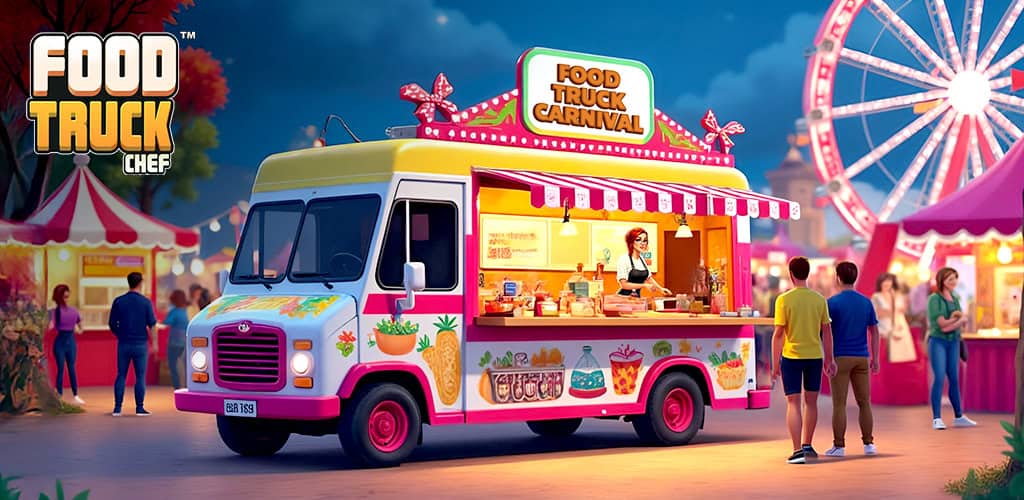 Food Truck Chef دانلود بازی سرآشپزی مود برای اندروید 1 Food Truck Chef