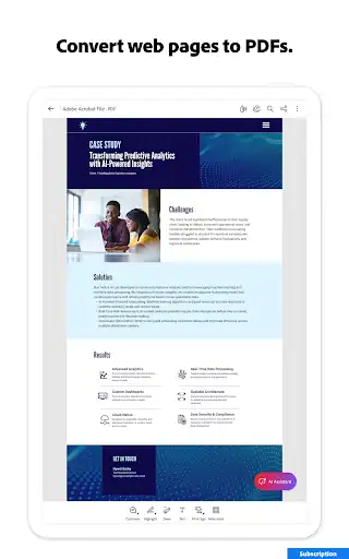 Adobe Acrobat Reader - اسکرین‌شات 10