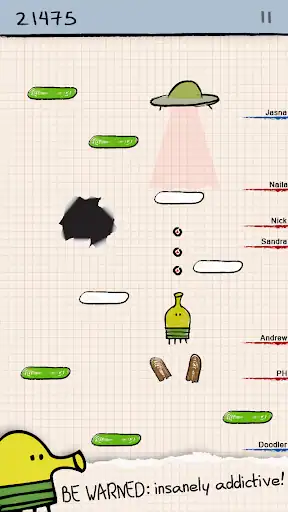 دودل جامپ Doodle Jump - اسکرین‌شات 9