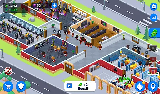 Idle Firefighter Tycoon - اسکرین‌شات 14