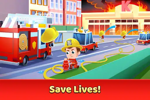 Idle Firefighter Tycoon - اسکرین‌شات 20