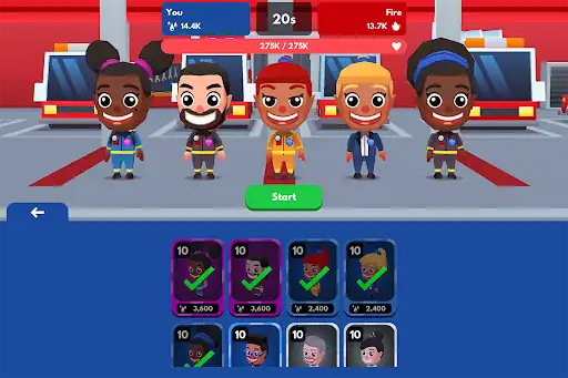 Idle Firefighter Tycoon - اسکرین‌شات 24