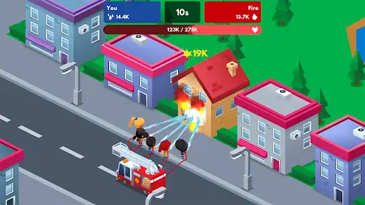 Idle Firefighter Tycoon - اسکرین‌شات 7