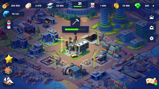 Sea Port: Cargo Boat Tycoon - اسکرین‌شات 15