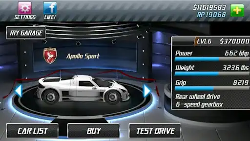 درگ ریسینگ Drag Racing - اسکرین‌شات 6