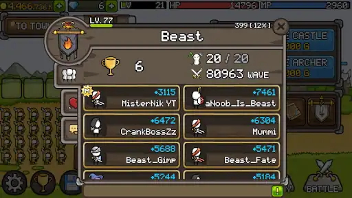 Grow Castle - Tower Defense - اسکرین‌شات 4