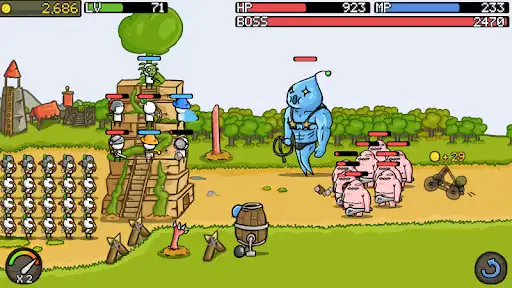 Grow Castle - Tower Defense - اسکرین‌شات 6