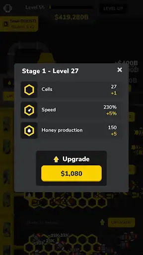 Idle Bee Factory Tycoon - اسکرین‌شات 2