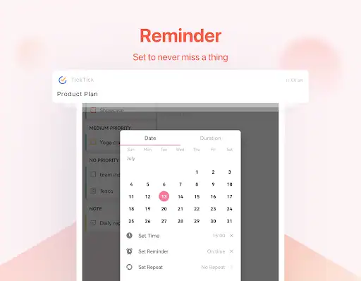 TickTick:To Do List & Calendar - اسکرین‌شات 11