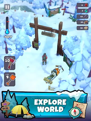 دنیای یخ زده Frost World - اسکرین‌شات 2