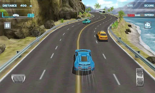 مسابقه رانندگی پرسرعت Turbo Driving Racing - اسکرین‌شات 1
